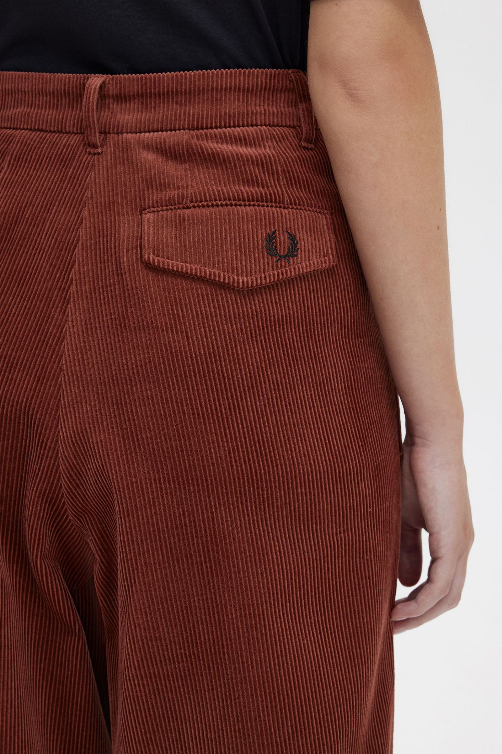 Corduroy Trousers Whisky Brown 7039473