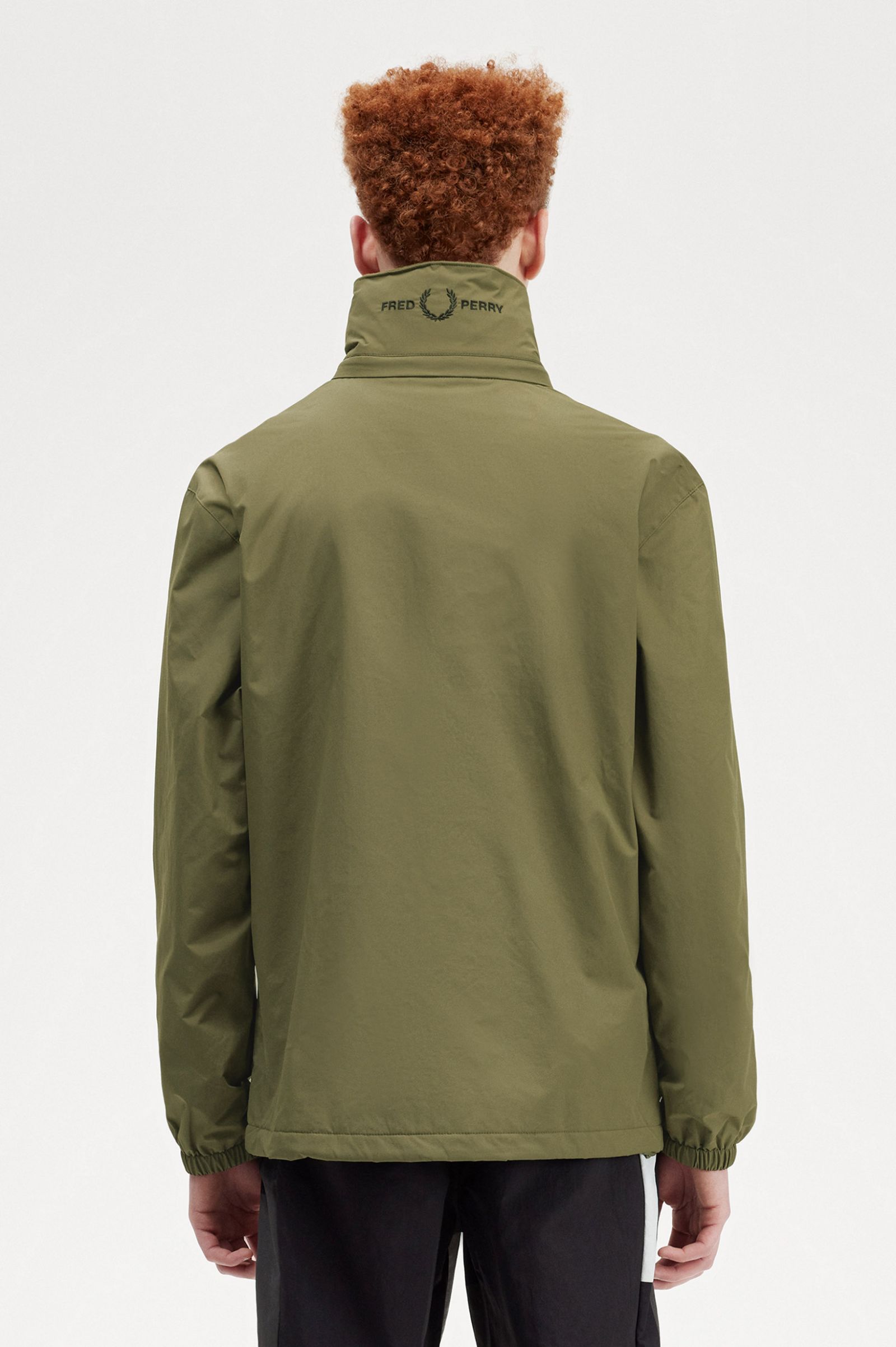 Patch Pocket Zip Through Jacket Uniform Green 7038279