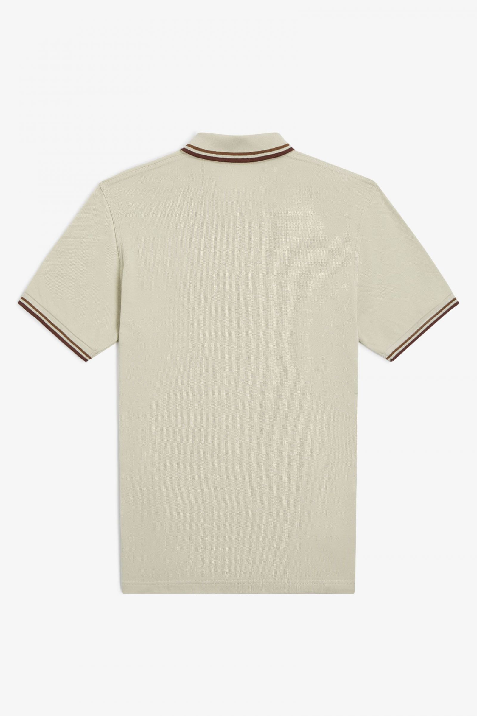 The Fred Perry ShirtM12 Oatmeal / Dark Caramel / Whisky Brown 7039035
