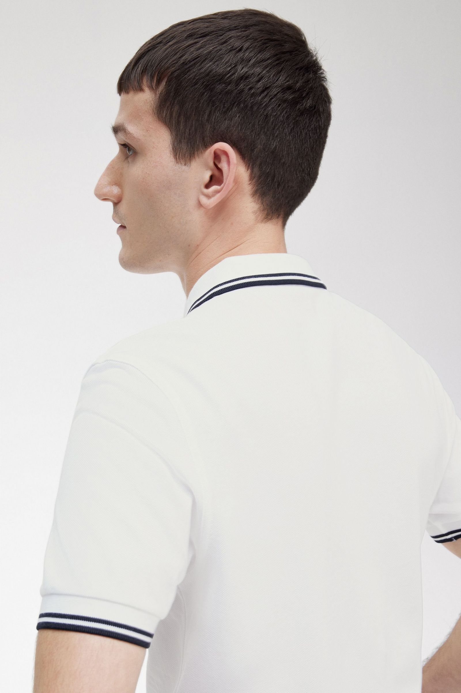 The Fred Perry ShirtM3600 White / Black / Black 7039019