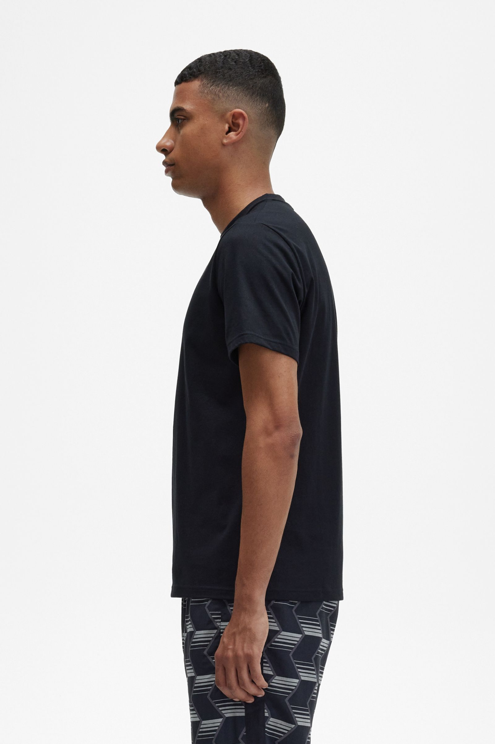 Embroidered T-Shirt Black 7038813
