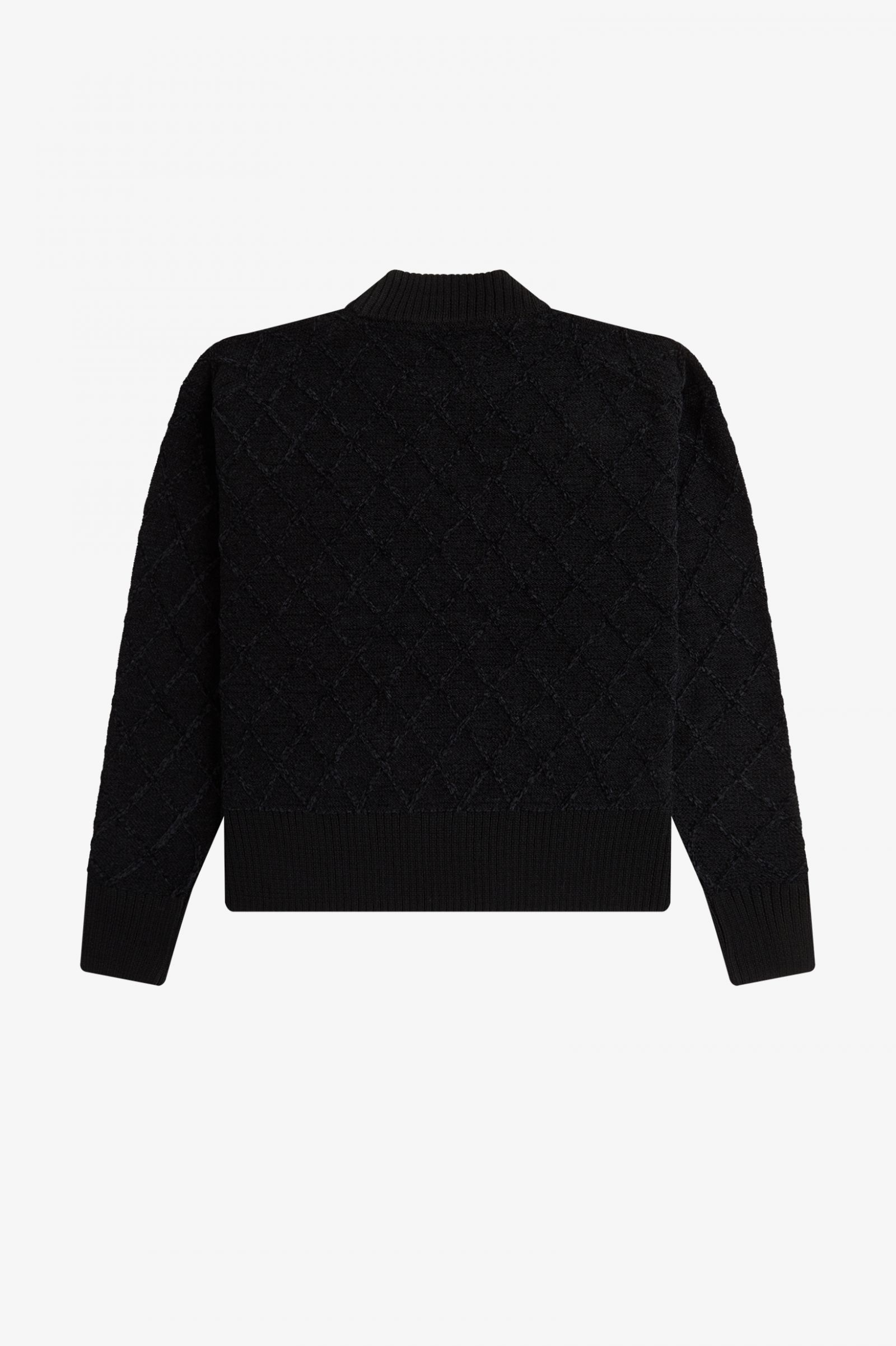 Chenille Grid Jumper Black 7039332
