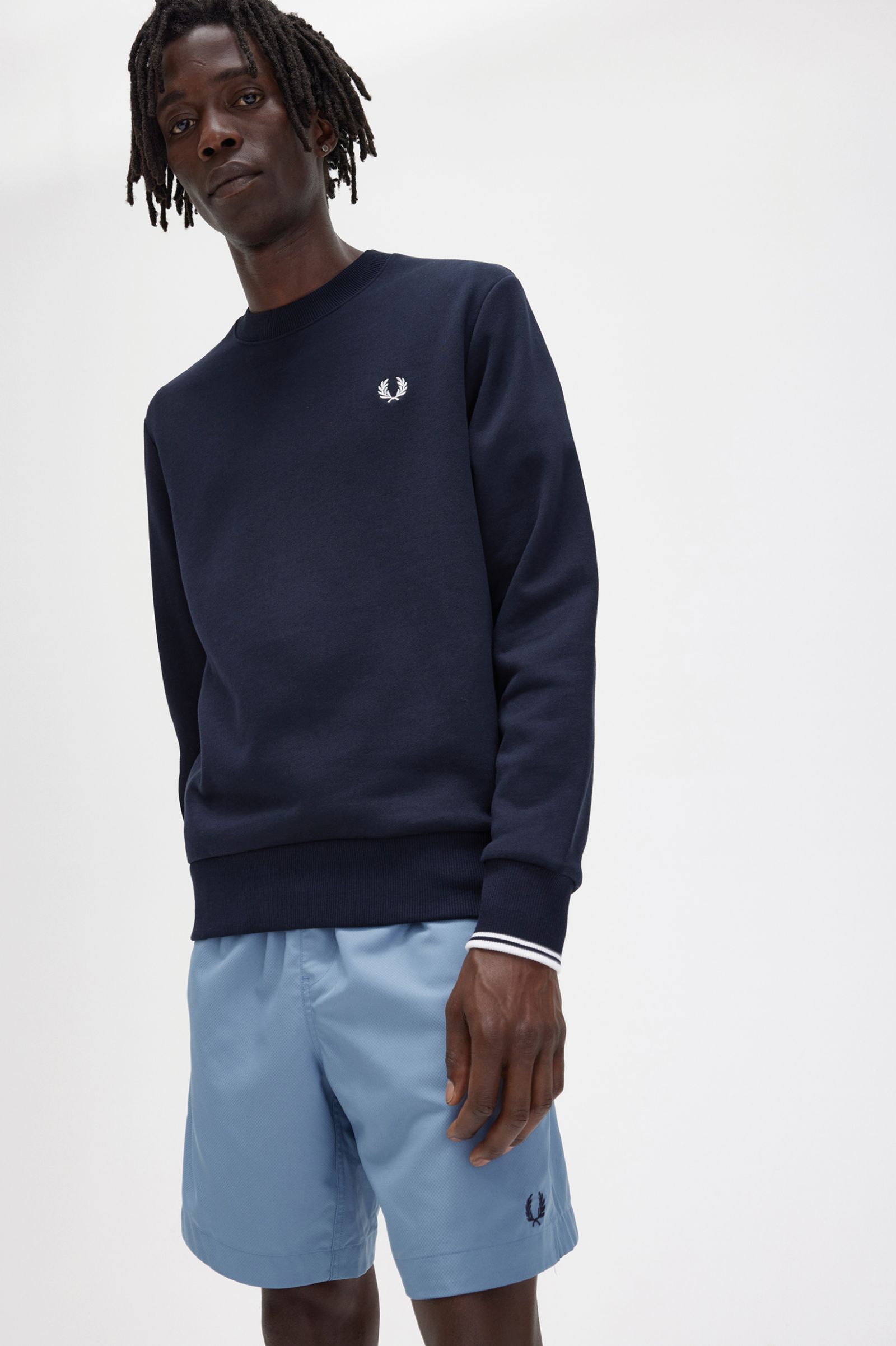 Crew Neck Sweatshirt Navy 7038861
