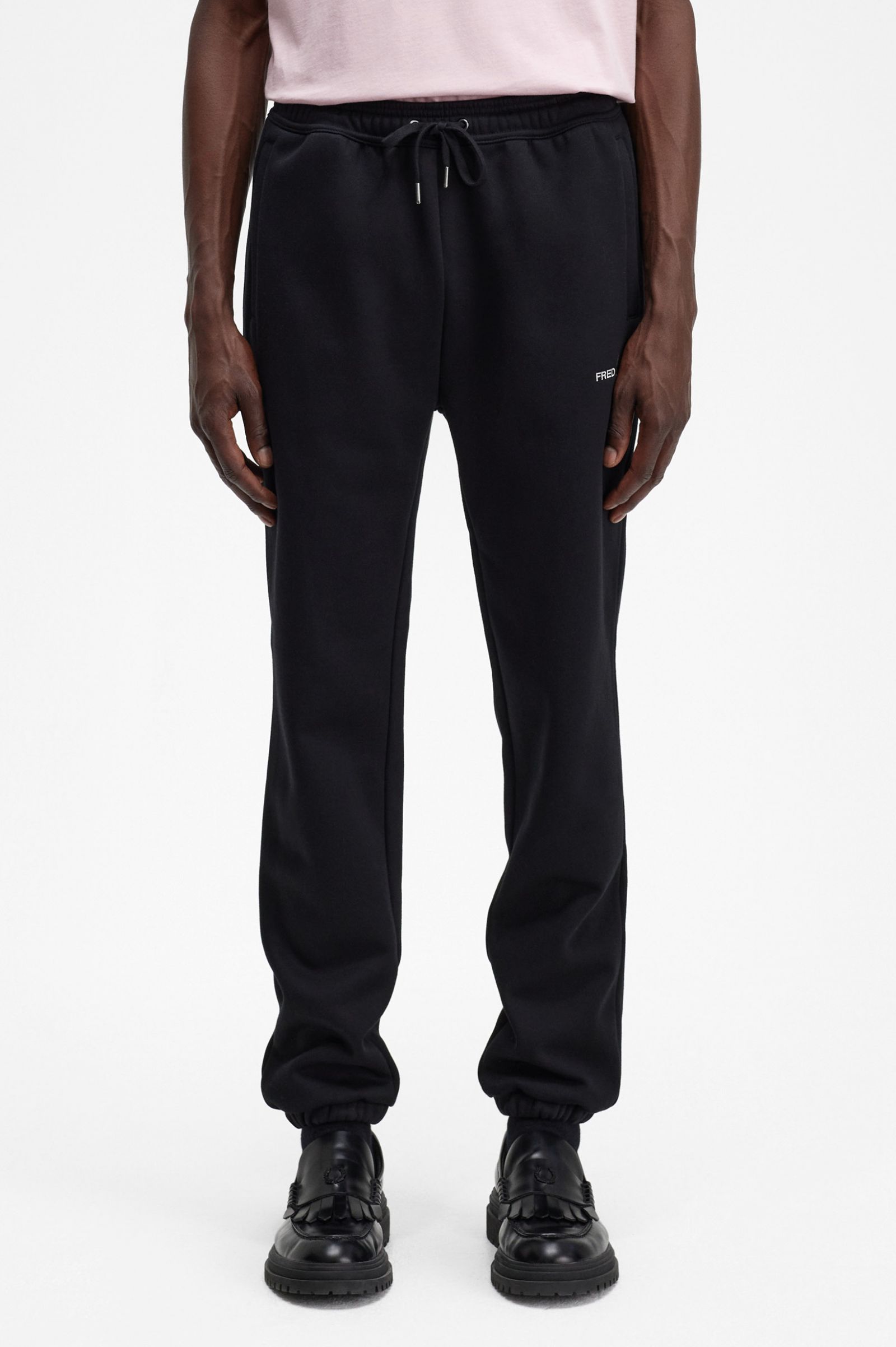 Embroidered Sweat Pants Black 7039150