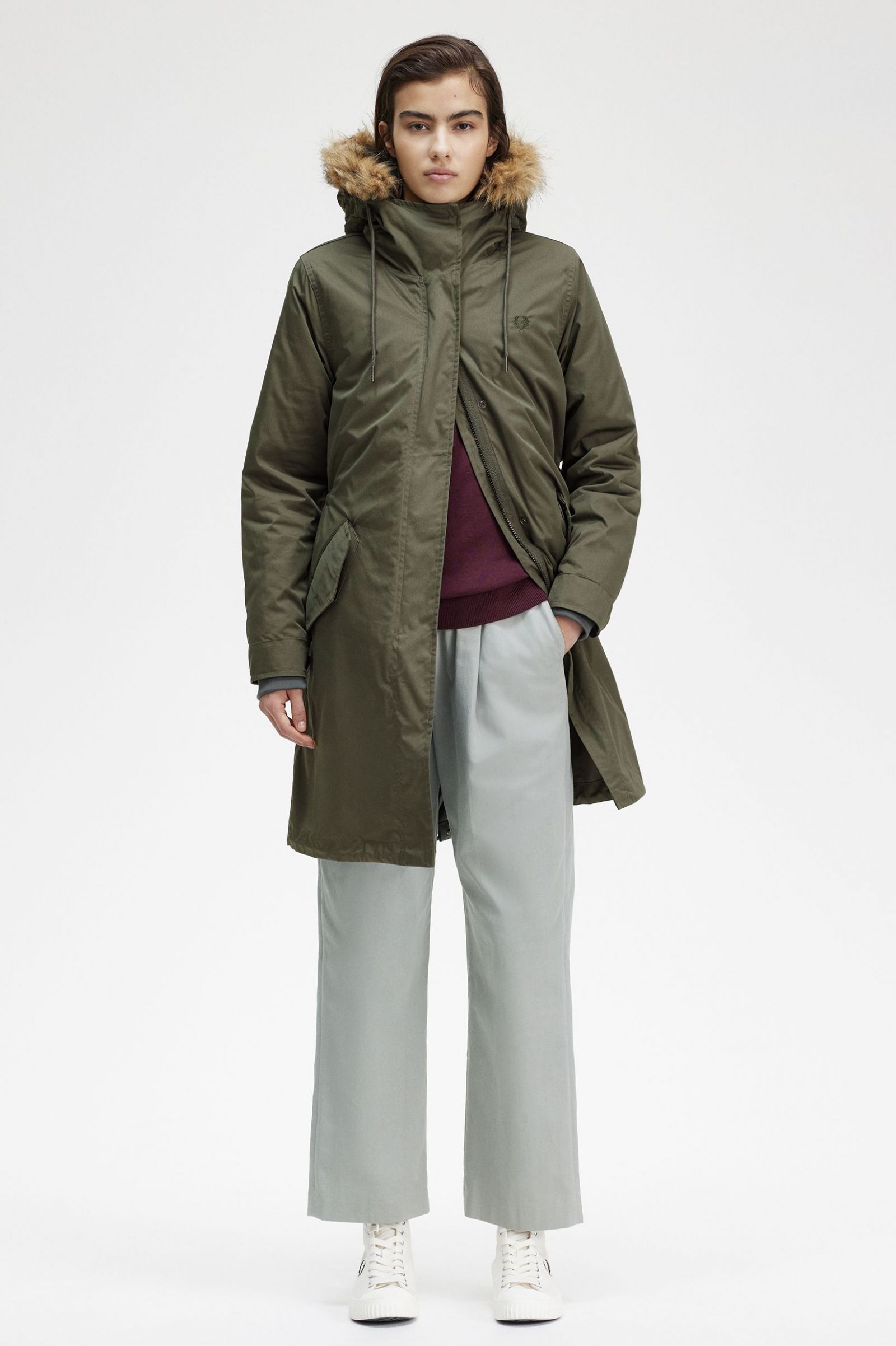 Zip-In Liner Parka Field Green 7039279