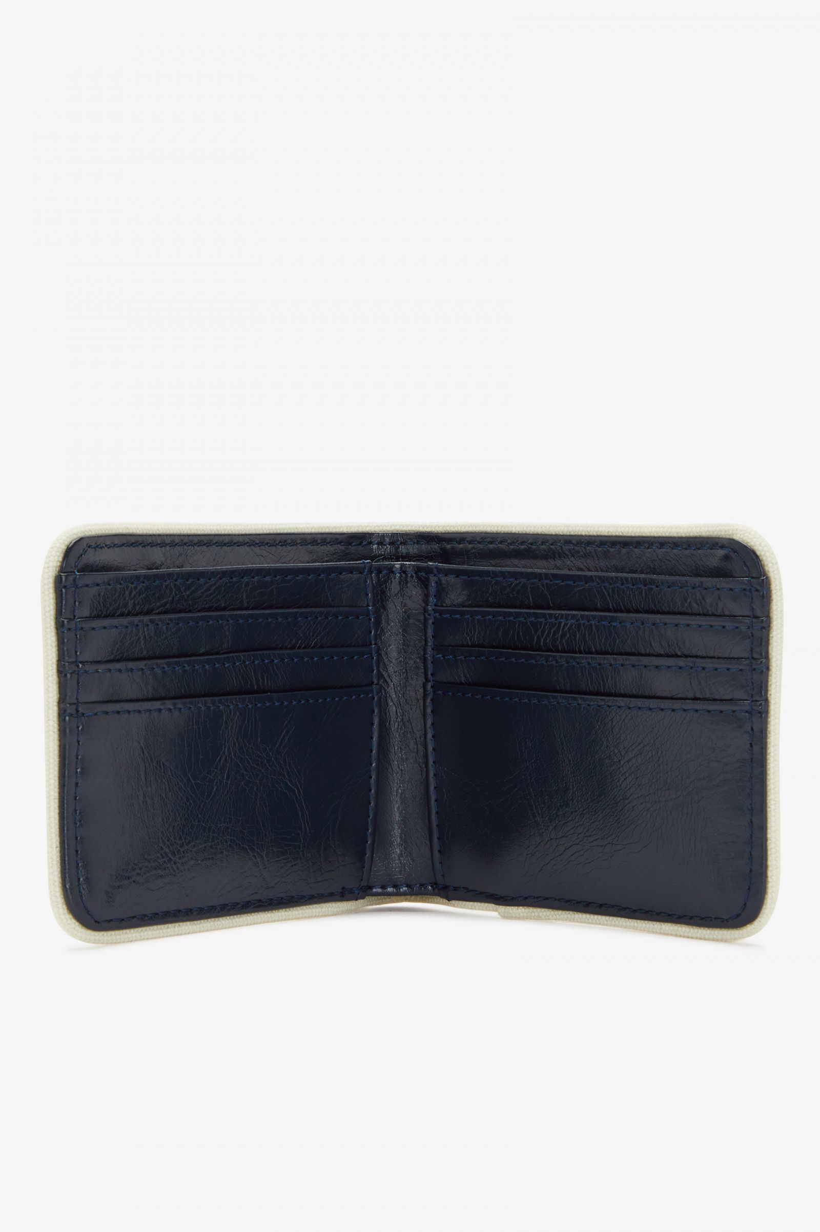 Classic Billfold Wallet Navy / Ecru 7037772