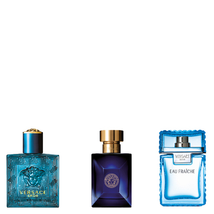Versace Versace Men's Trio Eau de Toilette Gift Set