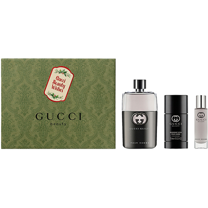Gucci Guilty Eau de Toilette Gift Set for him