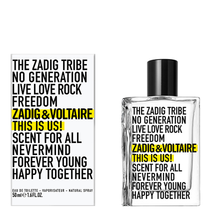 Zadig & Voltaire This is Us! Eau de Toilette Spray
