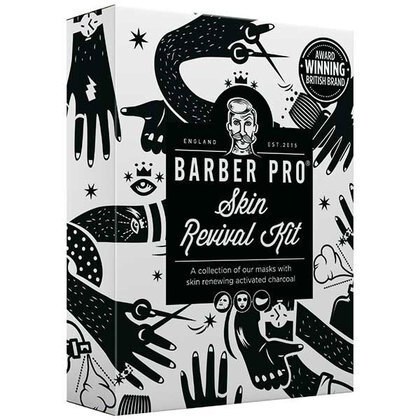 Barber Pro Skin Revival Kit Face Mask Set