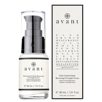 Avant Skincare Pink Orchid Subtle Restoring Overnight Serum Moisturiser