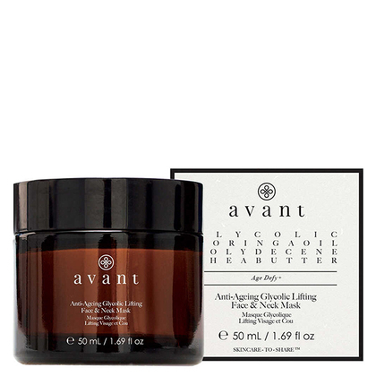 Avant Skincare Anti-Ageing Glycolic Lifting Face & Neck Mask Face Mask