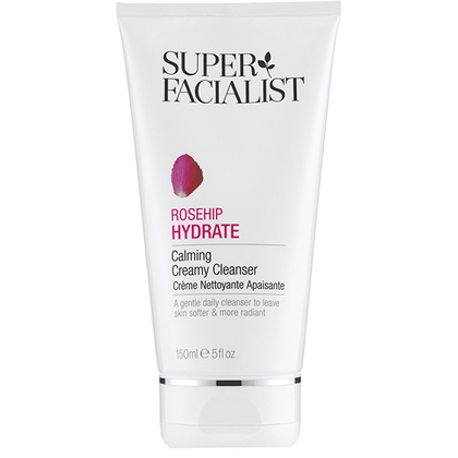 Super Facialist Rosehip Hydrate Calming Creamy Cleanser