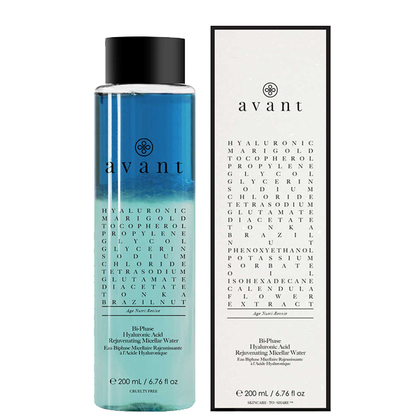 Avant Skincare Bi-Phase Hyaluronic Acid Rejuvenating Micellar Water Makeup Remover