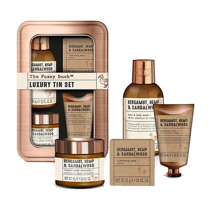 Baylis & Harding Fuzzy Duck Hemp Tin Shower Gel Gift Set