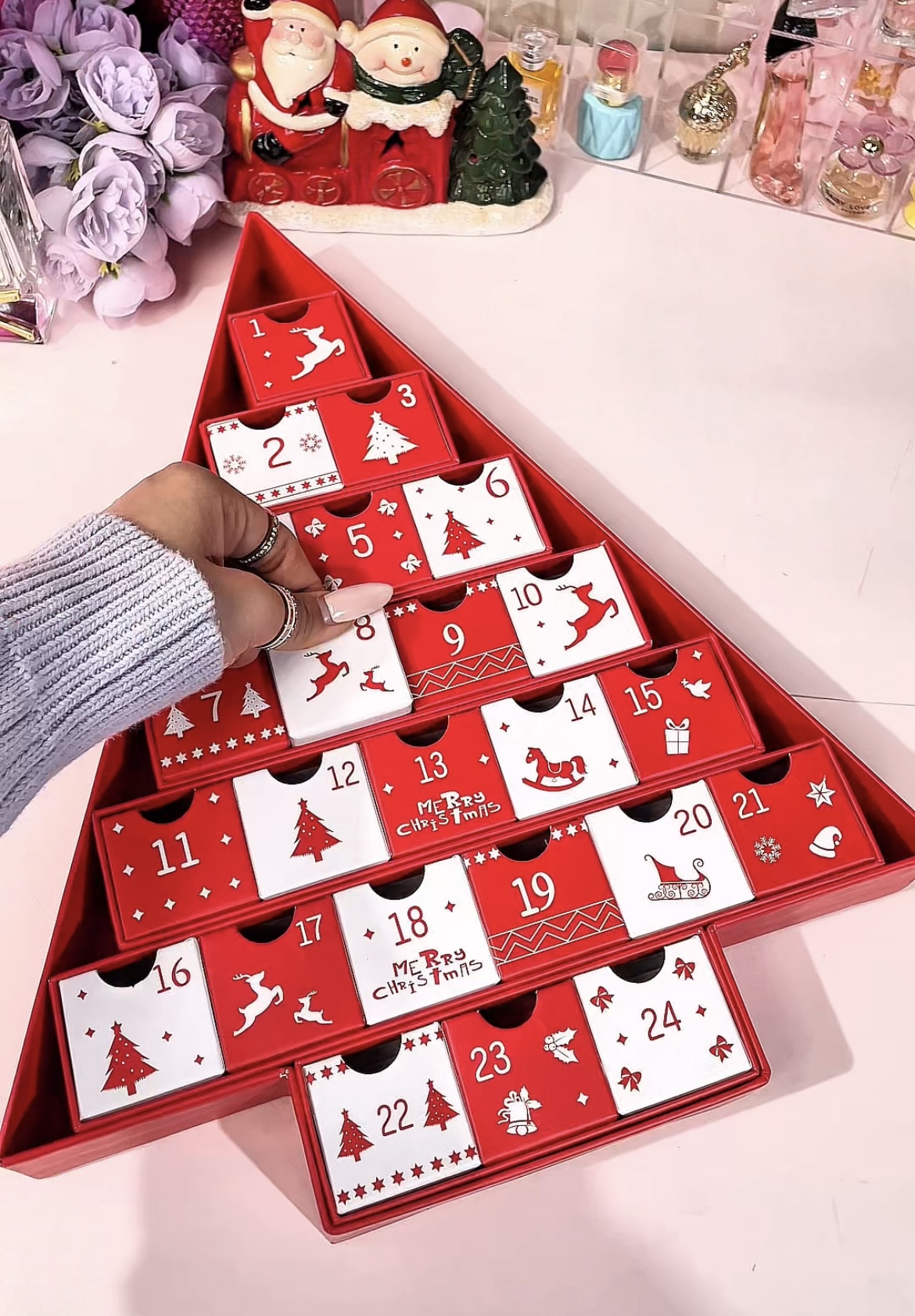Christmas Tree Advent Calendar Blind Box For Her