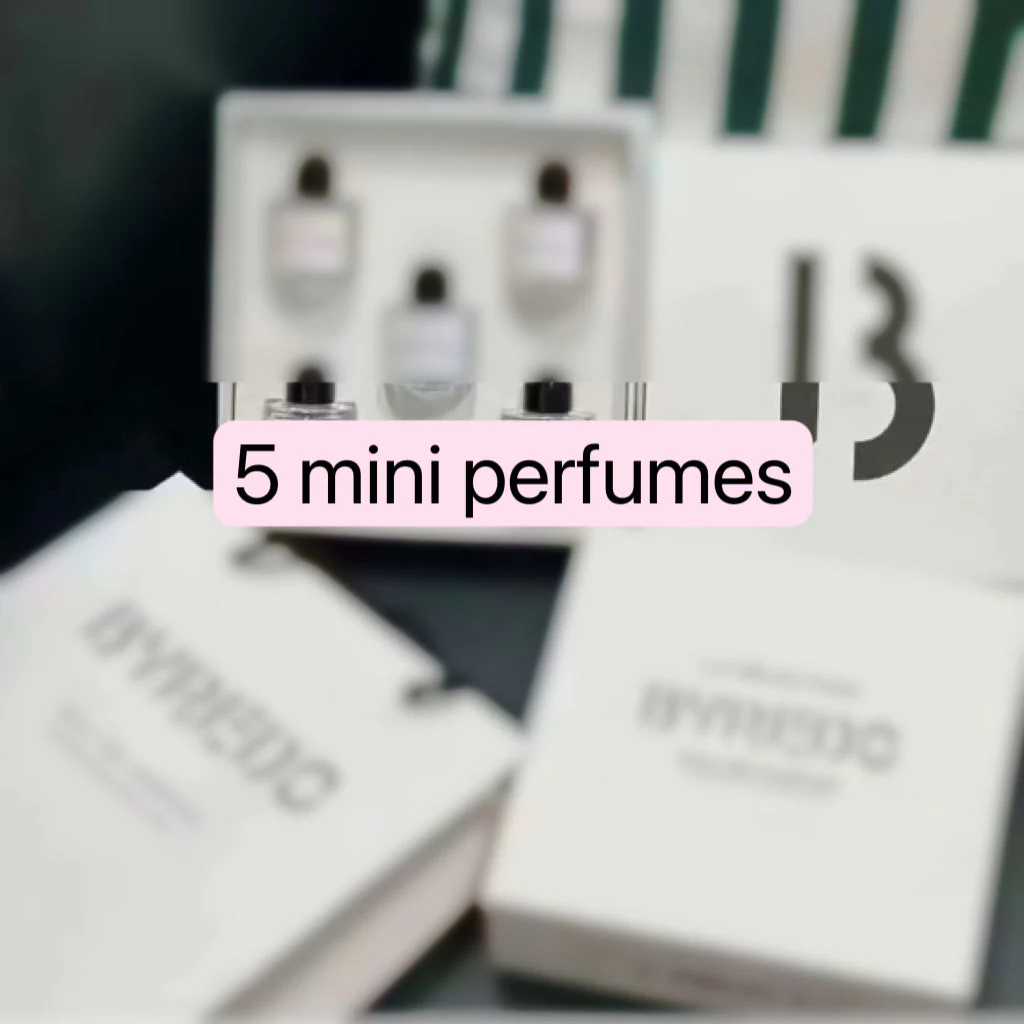 5 mini perfume set