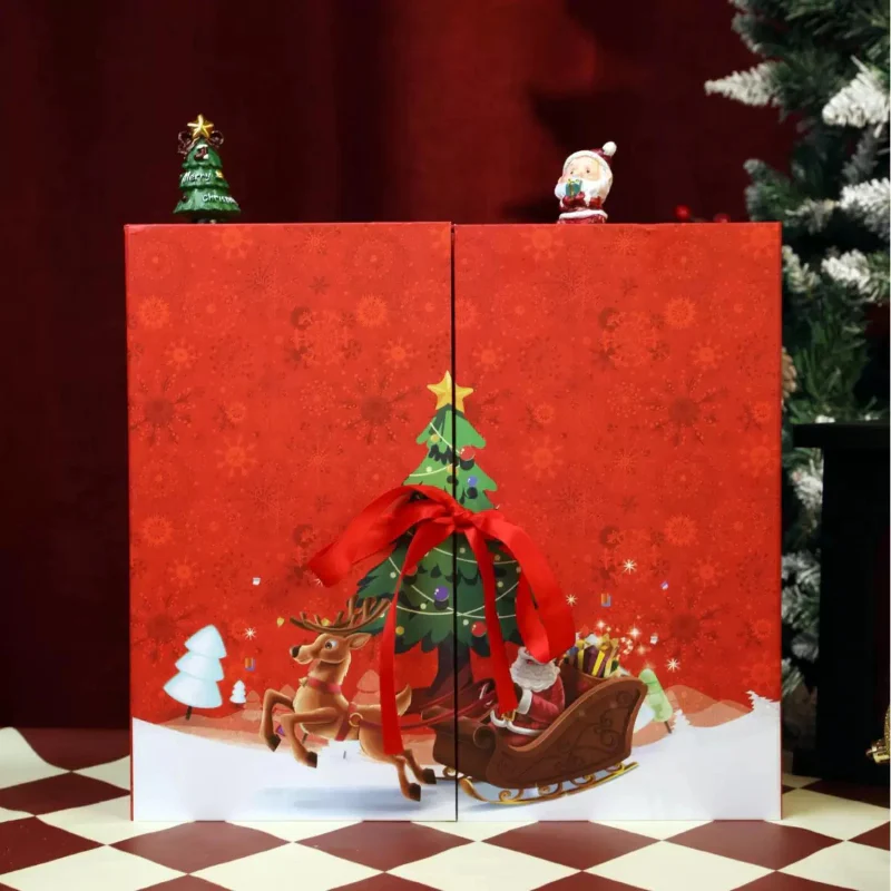 The 24-Day Advent Calendar (Santa Deer Box)