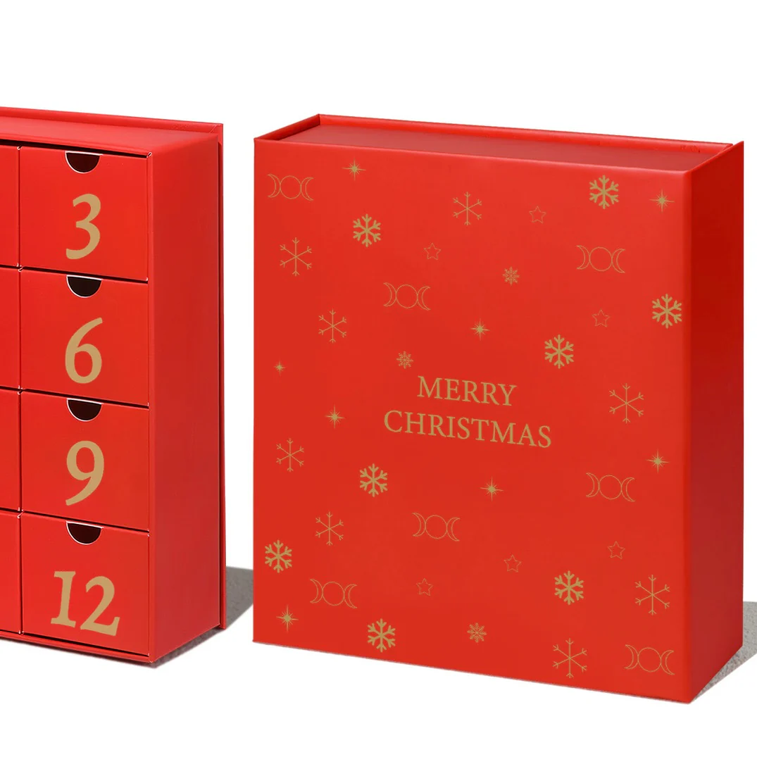 The 12-Day Advent Calendar with 12 popular perfumes in! (Red Box)