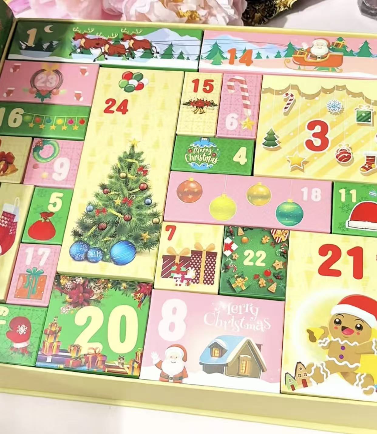 Advent Calendar Blind Box 2025 Green