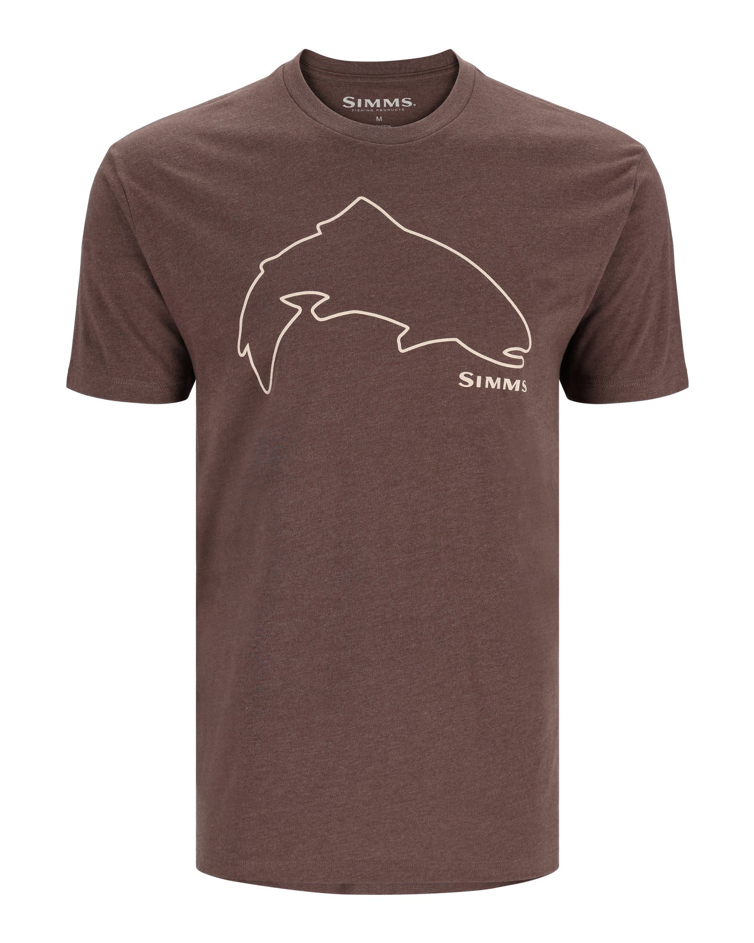 M's Trout Outline T-Shirt