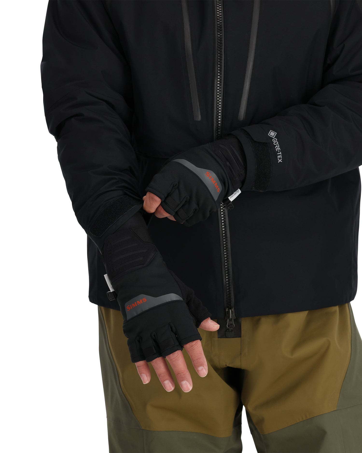 WINDSTOPPER® Half-Finger Fishing Glove