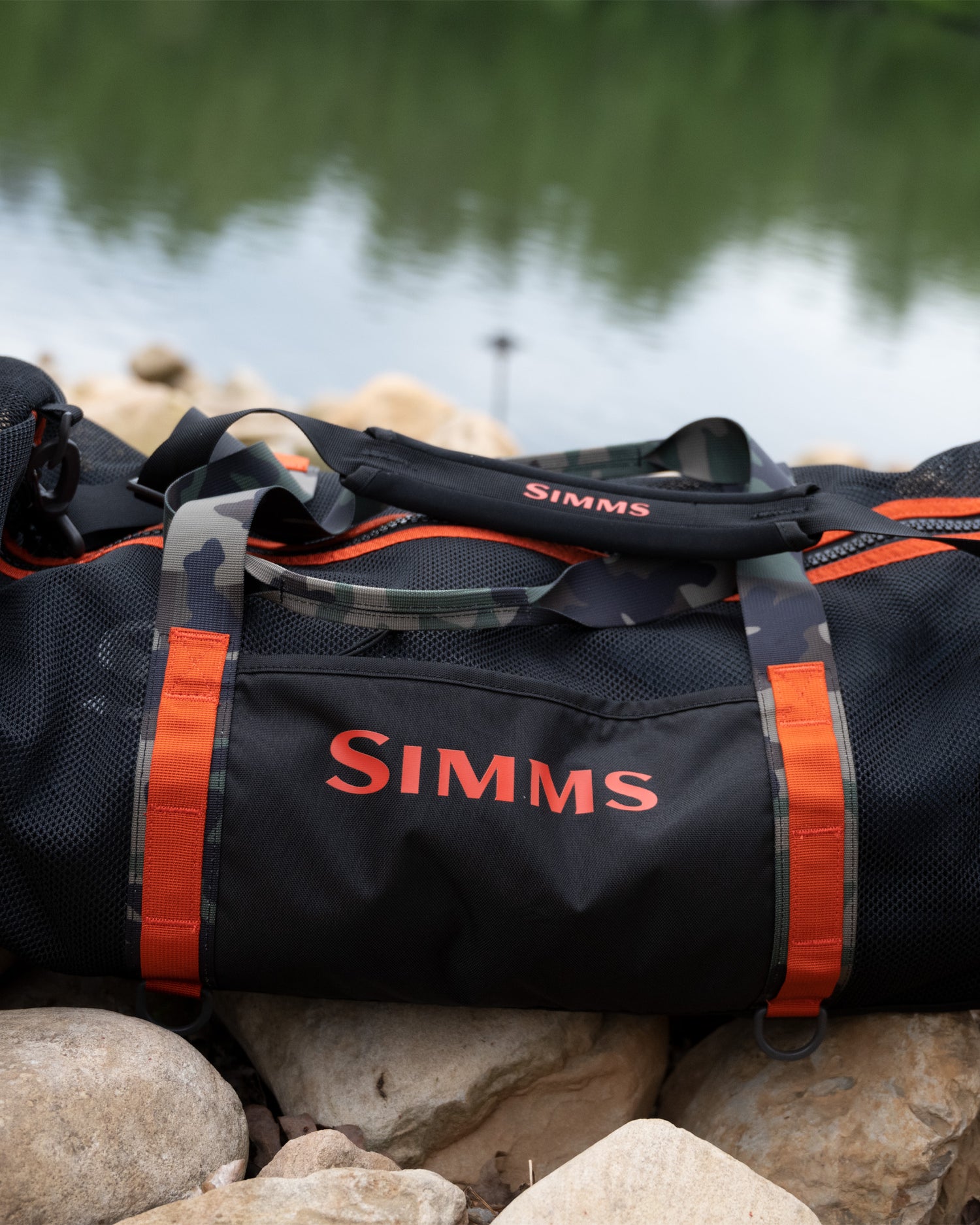 Simms Challenger Mesh Duffel - 60L