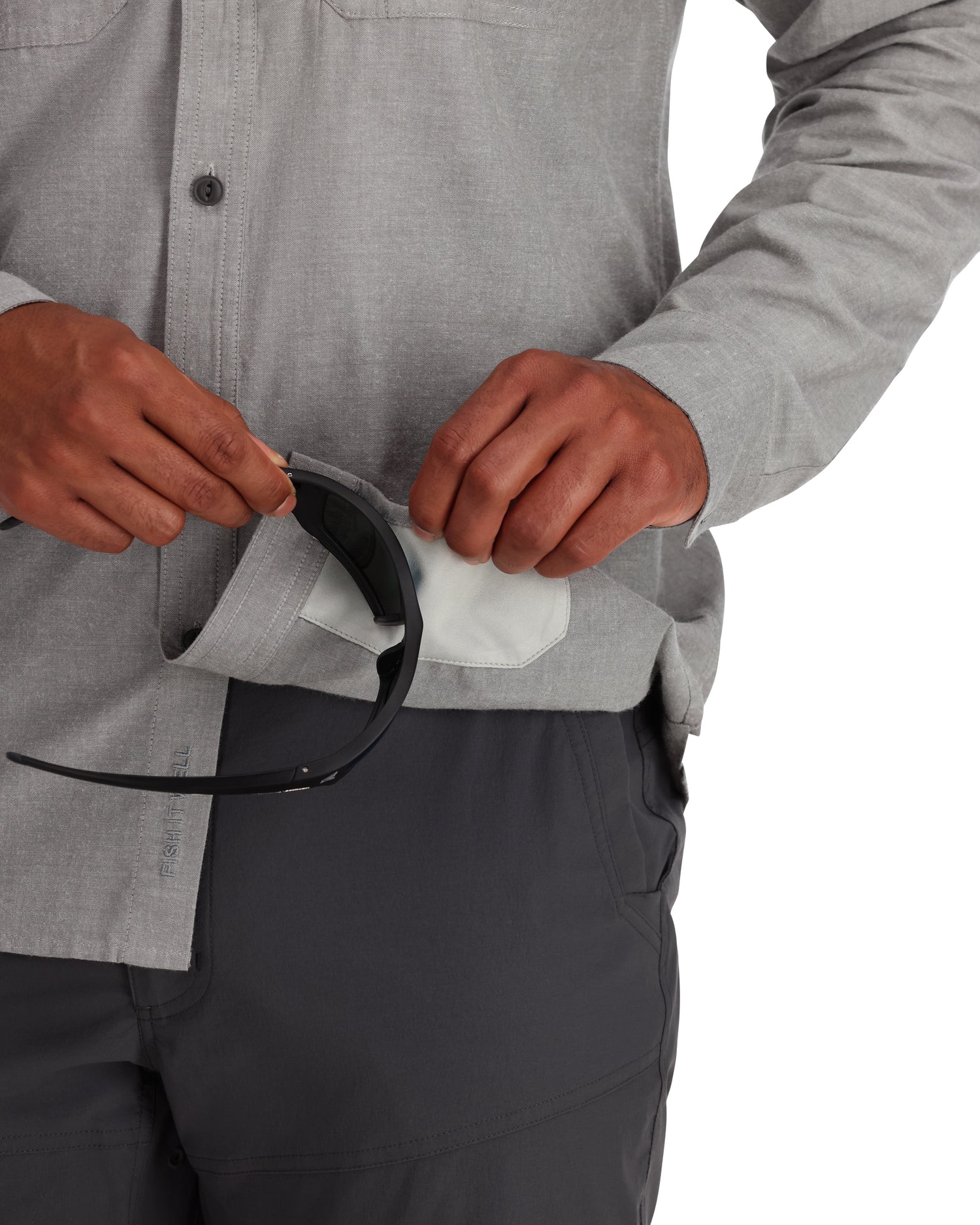 M's Cutbank Chambray LS Shirt