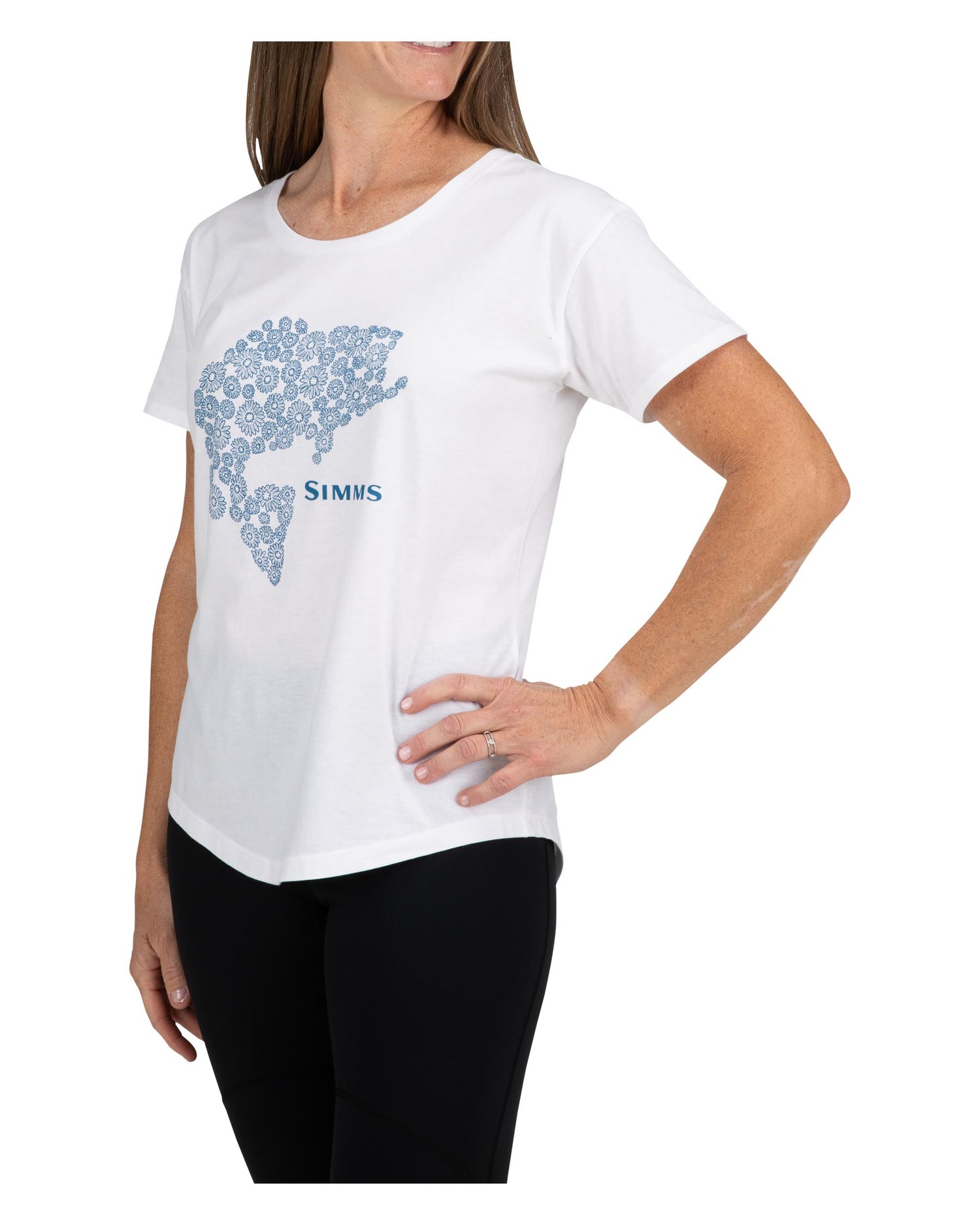 W's Floral Bass T-Shirt