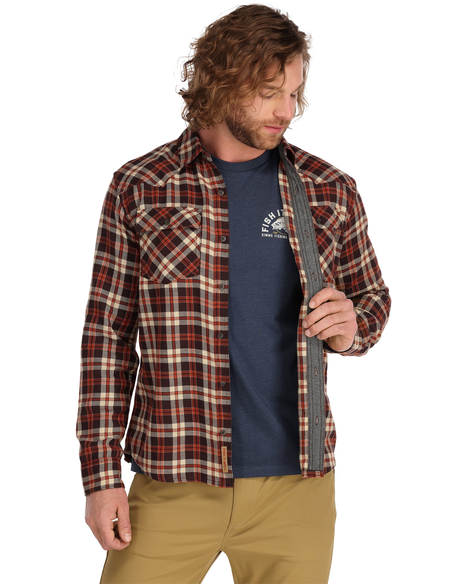 M's Santee Flannel- Past Season