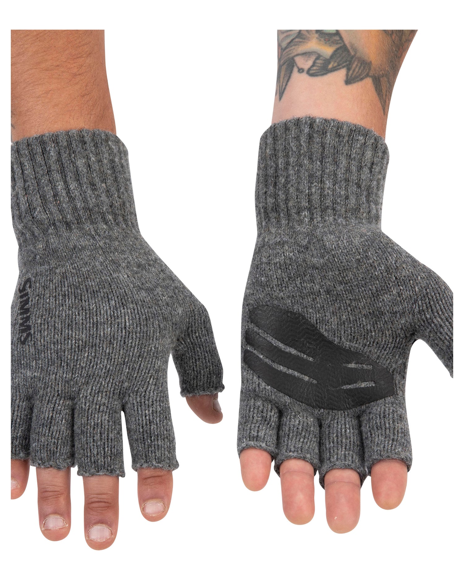 Wool Half-Finger Glove