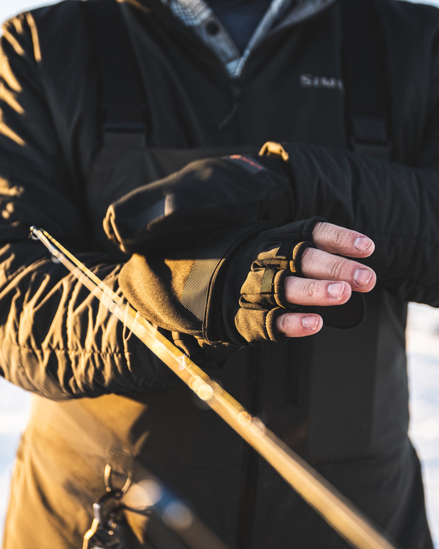 WINDSTOPPER® Foldover Fishing Mitt