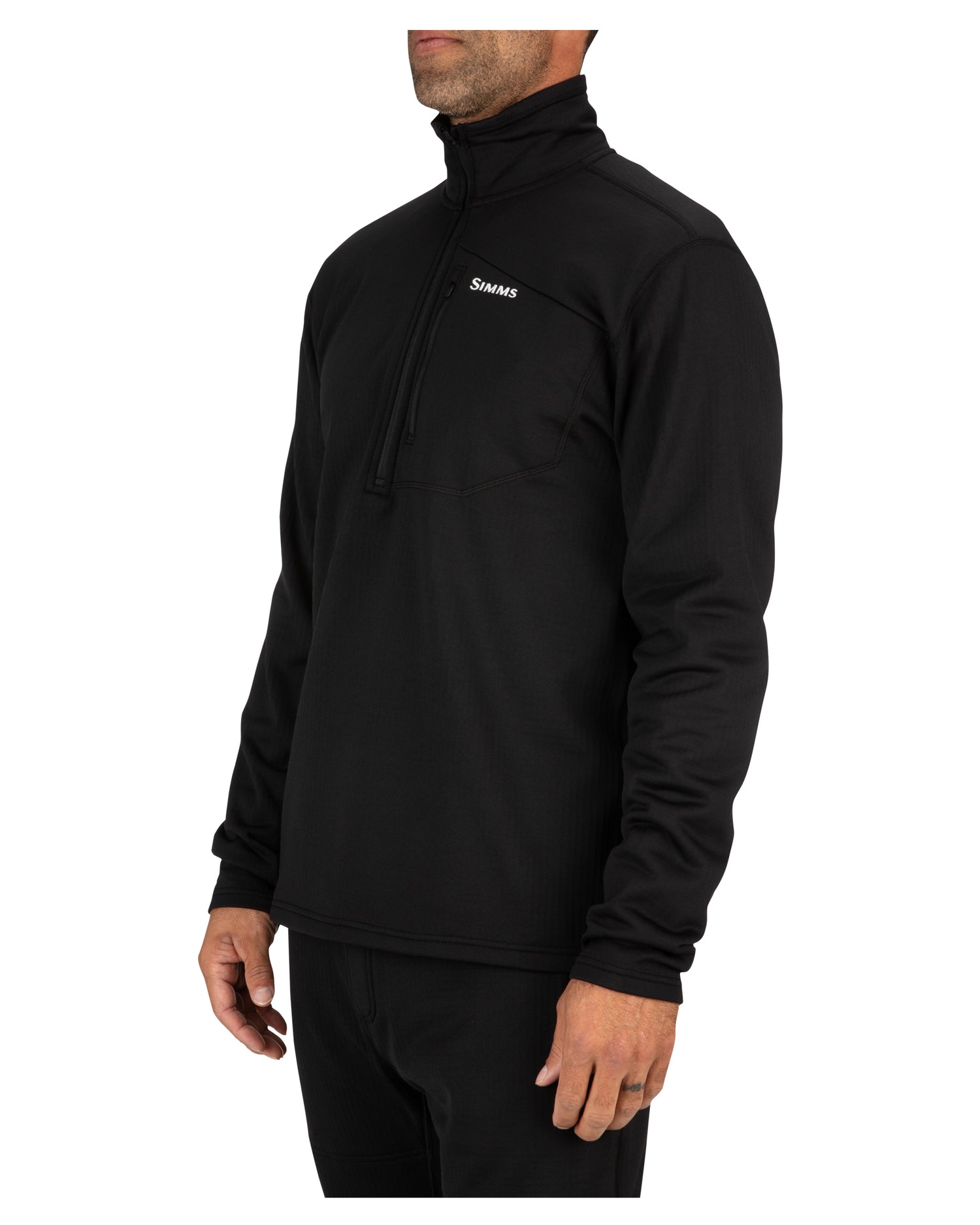 M's Thermal Qtr Midlayer Zip Top