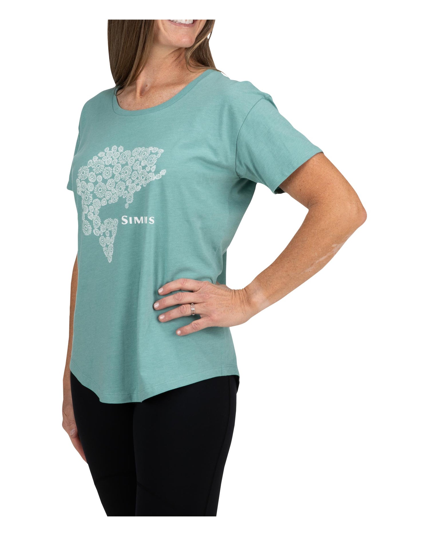 W's Floral Bass T-Shirt