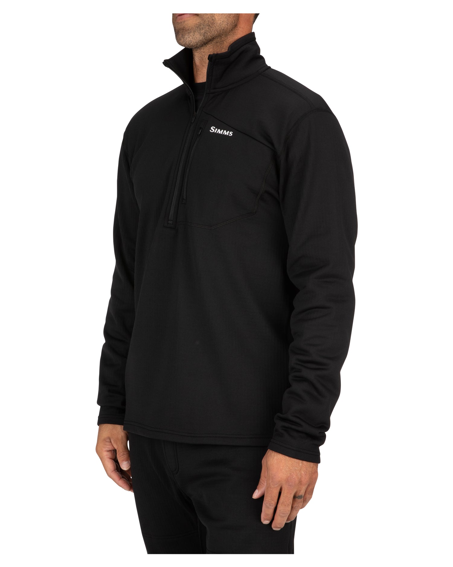 M's Thermal Qtr Midlayer Zip Top