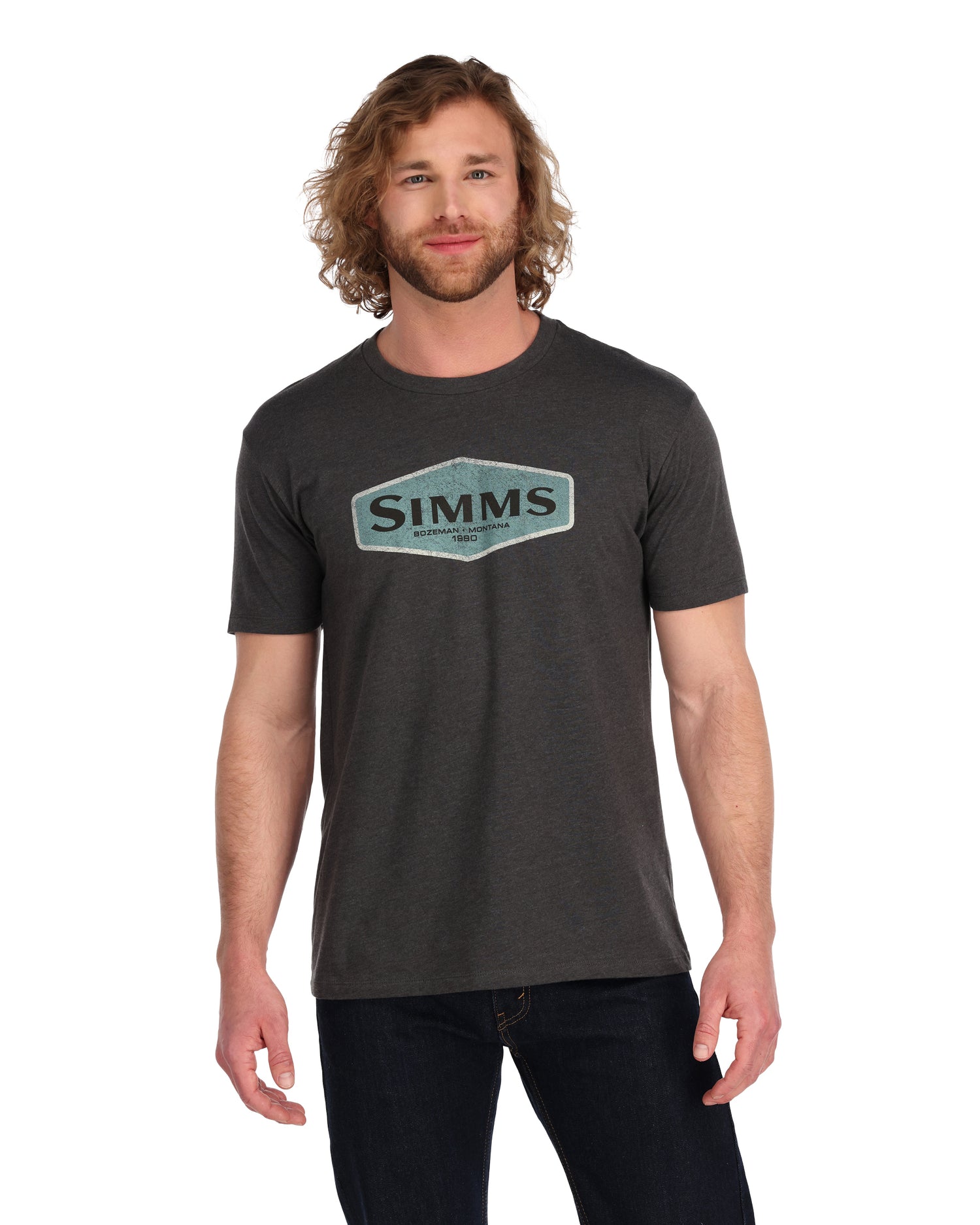 M's Simms Logo Frame T-Shirt