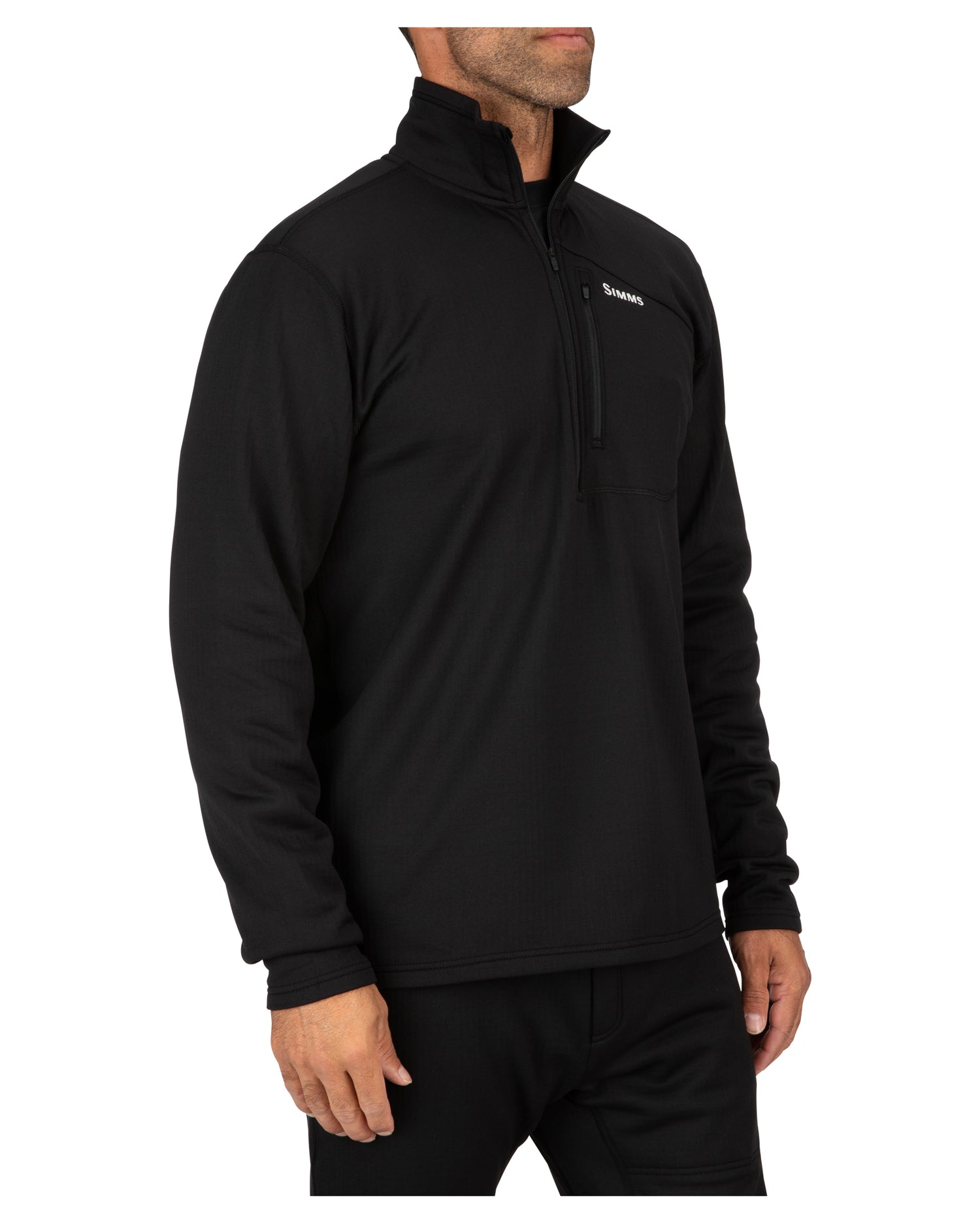 M's Thermal Qtr Midlayer Zip Top