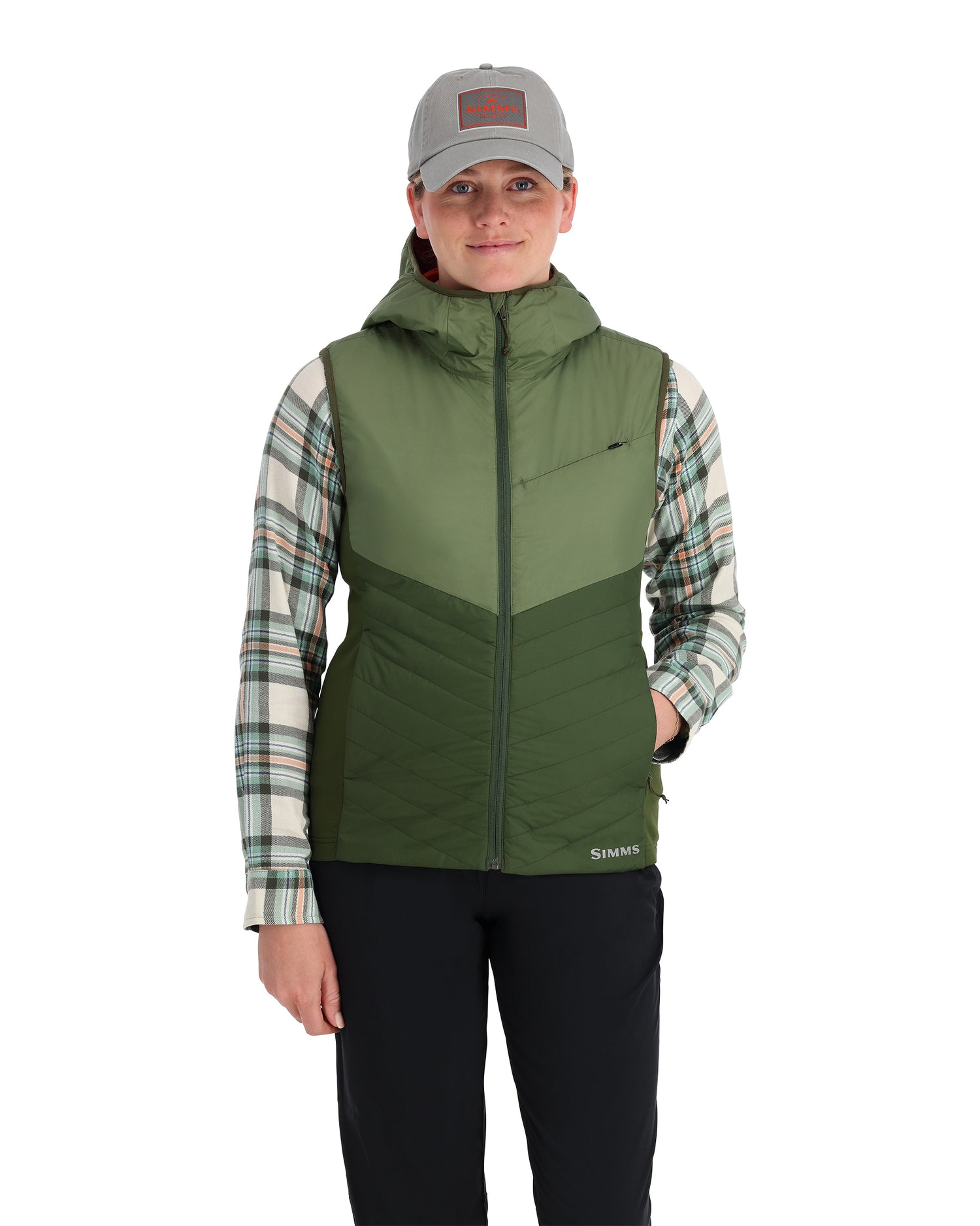 W's Fall Run Hybrid Hooded Vest