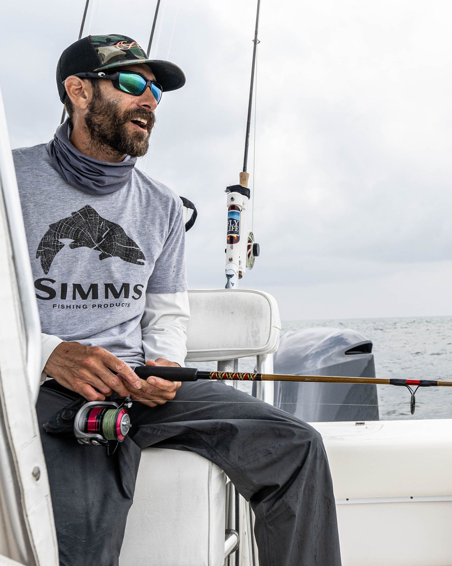 M's Wood Trout Fill T-Shirt