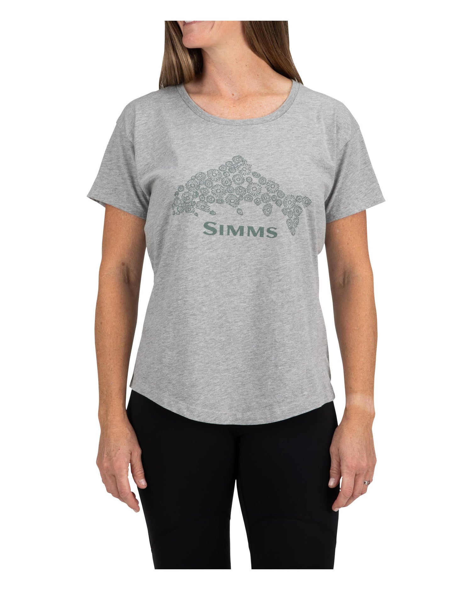 W's Floral Trout T-Shirt