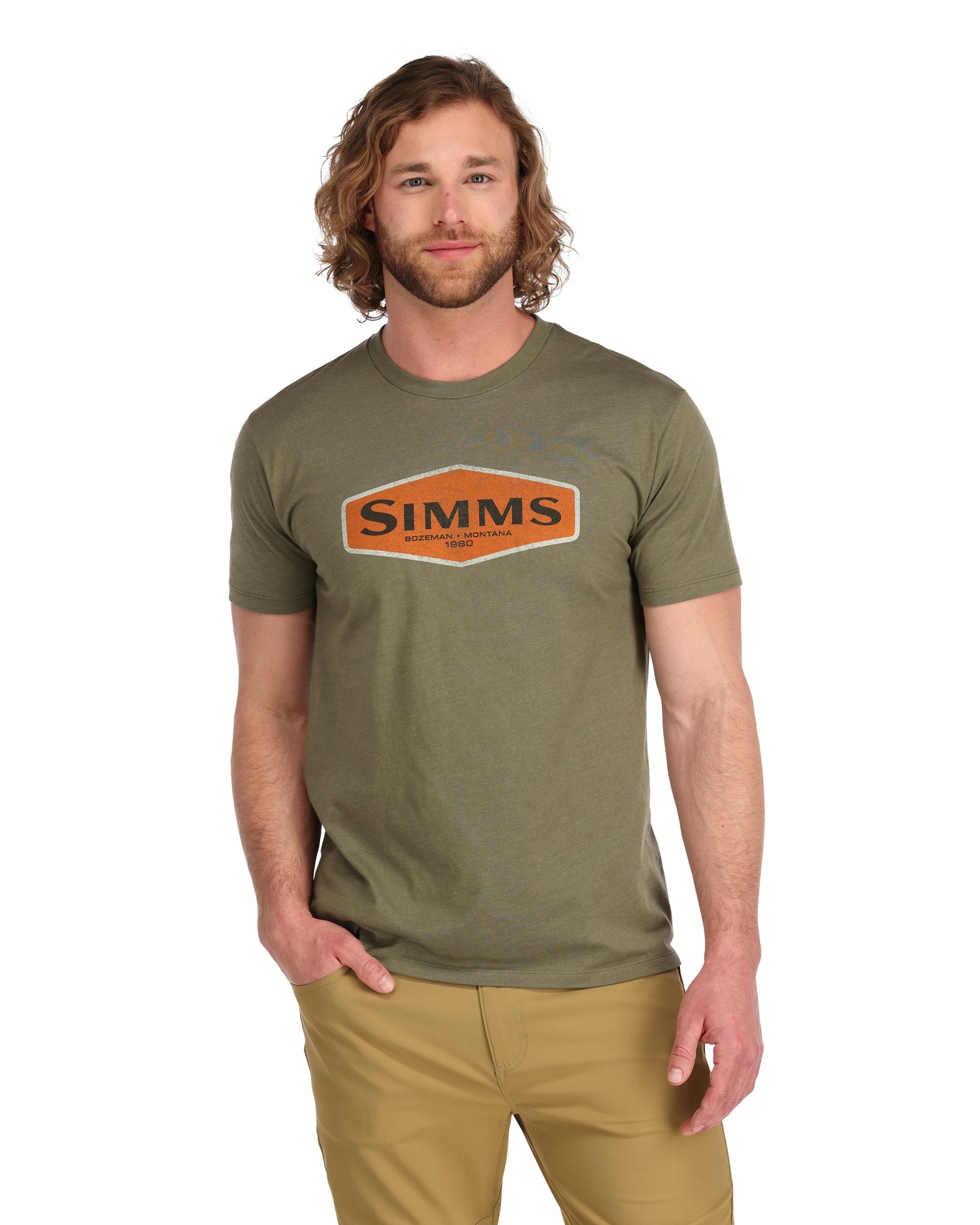 M's Simms Logo Frame T-Shirt