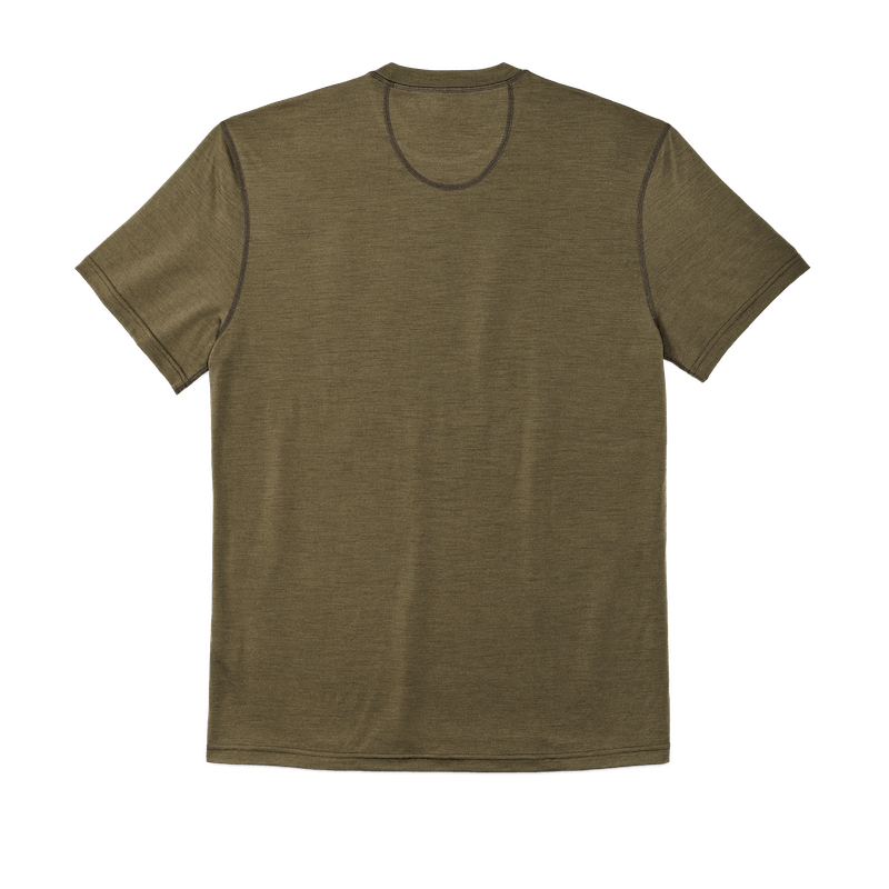 210G Merino Wool Short Sleeve Crewneck