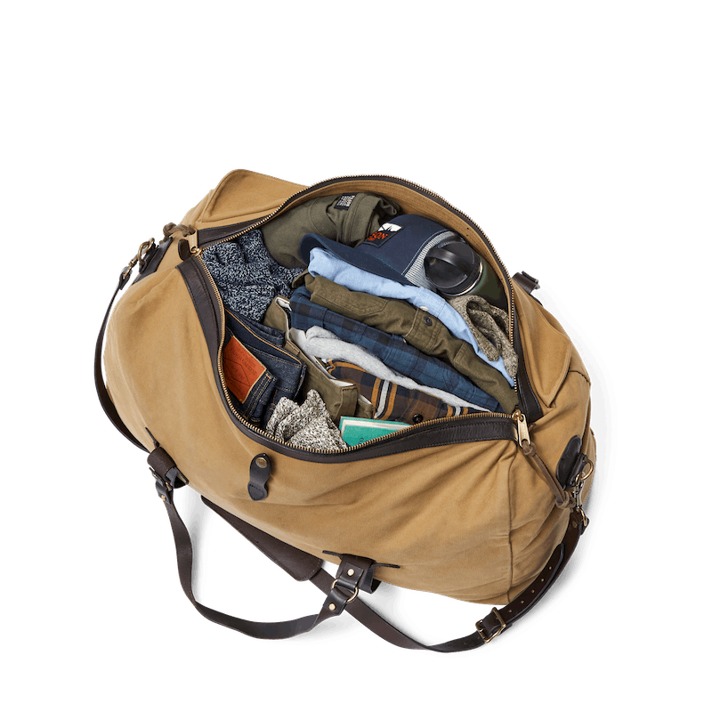 Large Rugged Twill Duffle Bag