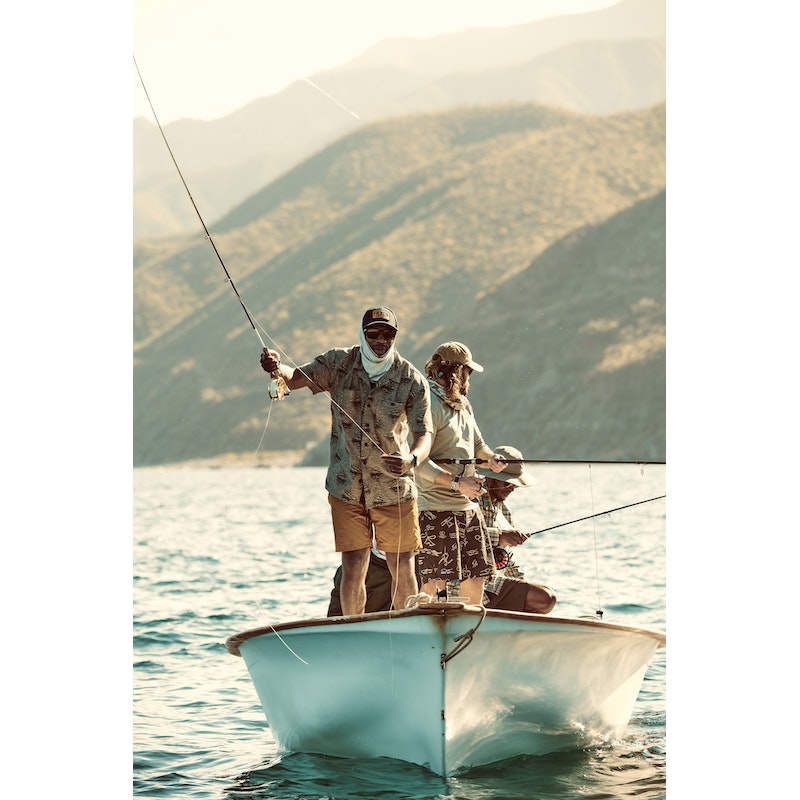 Chambray Short Sleeve Camp Shirt