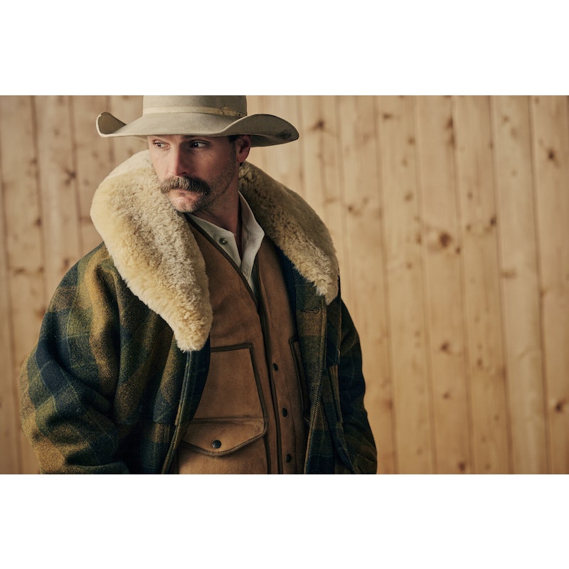 Lined Mackinaw Wool Packer Coat