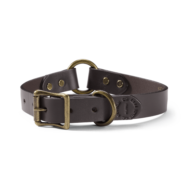 Bridle Leather Dog Collar