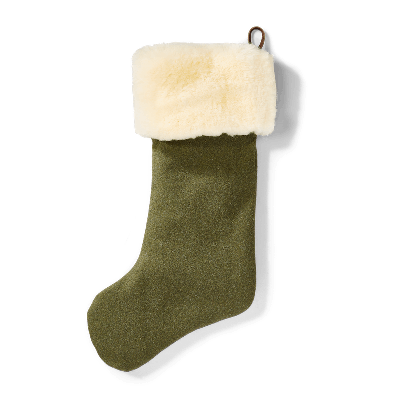 Mackinaw Wool Christmas Stocking