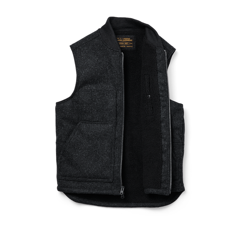 Lined Mackinaw Wool Work Vest