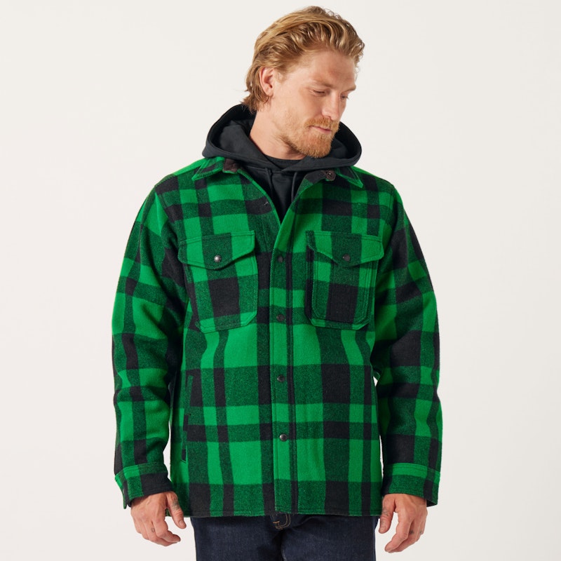 Lined Mackinaw Wool Jac-shirt