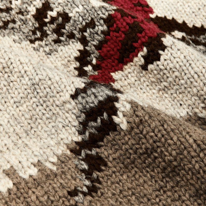 Handmade Full-zip Sweater